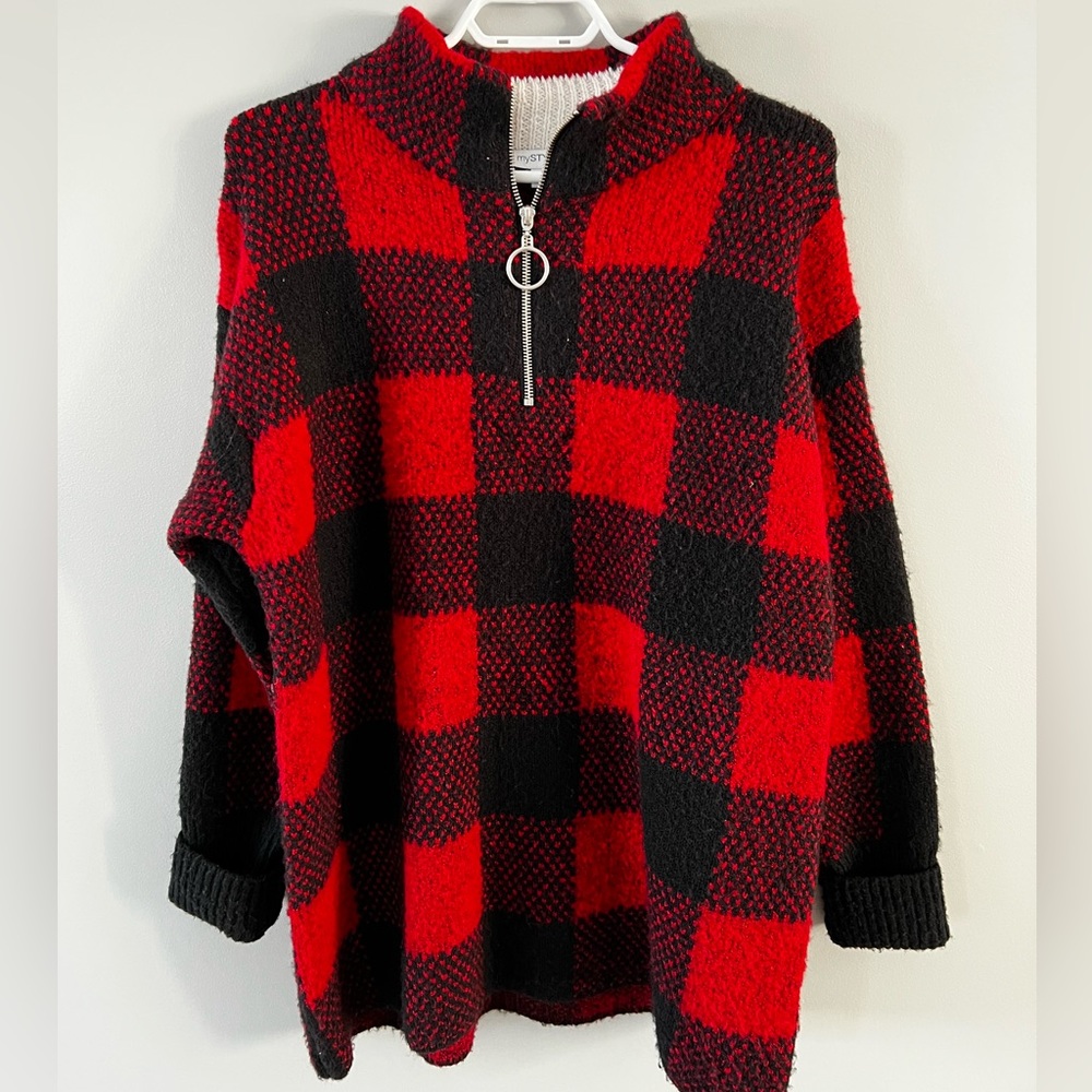 Plaid Sweater